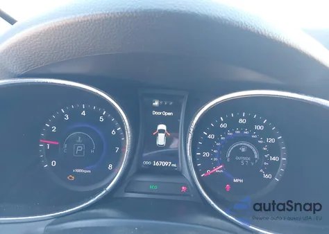 2013 Hyundai Santa Fe Sport из США, поврежденный, VIN 5XYZU3LB5DG085735